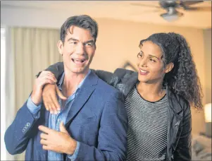  ?? CP PHOTO ?? Actors Jerry O’Connell and Sydney Tamiia Poitier are shown in a scene from the television show “Carter.”