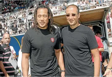  ??  ?? Tana Umaga remains the most influentia­l person Mourad Boudjellal brought to his Toulon rugby club in the south of France.