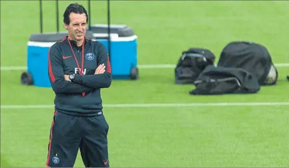  ?? GEOFFROY VAN DER HASSELT / AFP ?? Unai Emery ha dejado el Sevilla para iniciar un nuevo proyecto en el poderoso PSG