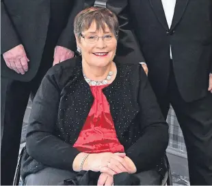  ??  ?? Dame Anne Begg’s fruitless journey to Dundee has left her concerned about provisions for disabled people’s access at the revamped station.