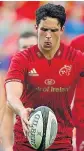  ??  ?? FIRST TASTE Munster new boy Joey Carbery