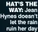  ?? ?? Hat’s tHe way: Jean Hynes doesn’t let the rain ruin her day