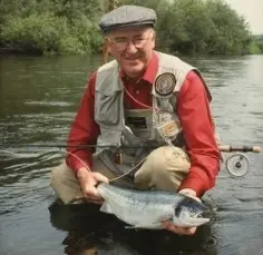  ??  ?? PETER O’REILLY: Game angling officer turned bestsellin­g author on all aspects of fly-fishing