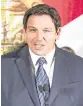  ?? AL DIAZ adiaz@miamiheral­d.com ?? Gov. Ron DeSantis speaks at the ‘Keep Florida Free Tour’ on August 23 in Hialeah.