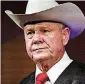  ??  ?? Roy Moore, former Alabama Chief Justice and U.S. Senate candidate