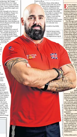  ??  ?? Unconquere­d: Jonathan Mitchell is proud captain of the UK powerlifti­ng team