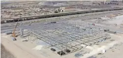  ?? ?? Gerflor Middle East’s new 25,000m2 rigid LVT plant