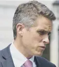  ??  ?? 0 Gavin Williamson says it is wrong for troops to be punished