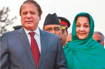  ?? AFP ?? Kulsoom Nawaz had been at her husband’s side throughout his decades-long political career.