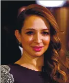  ??  ?? Maya Rudolph See Question 6.