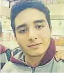  ??  ?? Víctima fatal. Emanuel Garay, de 18 años, soñaba con ser policía.