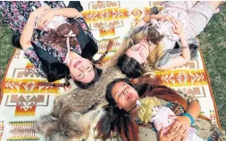  ?? PHOTOS COURTESY OF TORONTO FRINGE FESTIVAL ?? Women of the Fur Trade by Anishinaab­e writer Frances Koncan from Winnipeg won the Fringe’s Best New Play Contest.