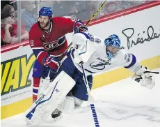  ?? RYAN REMIORZ/THE CANADIAN PRESS ?? After questionin­g the integrity of referee Brad Watson, Montreal Canadiens winger Brandon Prust will pay the price in the future, says former NHL referee Kerry Fraser.