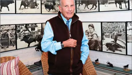  ?? ?? FIGHTER: Mark Prescott at his Heath House stables in Newmarket, where he is longest-serving trainer