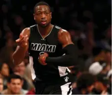  ?? ELSA/GETTY IMAGES ?? Miami Heat guard Dwyane Wade says being back to full fitness has given him a real boost. "I want to be available every night."