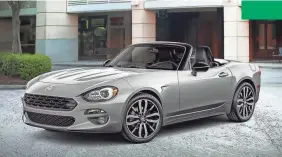  ?? FIAT ?? The Urbana Edition is based on the 124 Spider’s Classica trim.