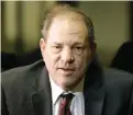  ?? SETH WENIG/AP ?? Harvey Weinstein