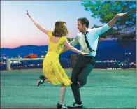  ??  ?? Ryan Gosling and Emma Stone lead the cast of La La Land, which will open across China on Feb 14.