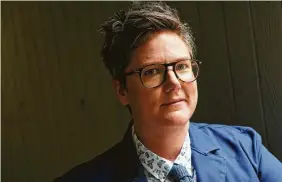  ?? Chris Pizzello / Associated Press ?? After her comedy-rule-breaking “Nanette,” Hannah Gadsby is back with “Douglas,” in which she talks about pets, plants and art history — and less raw trauma.