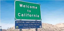  ??  ?? ÍCONO. California se anuncia como estado oficial santuario.