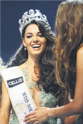  ?? Picture: Gallo Images ?? ON FORM. Demi-Leigh Nel-Peters has been consulting a pageant coach and a stylist to help train her for Miss Universe.