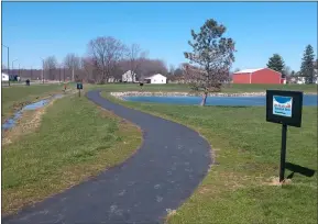  ?? SUBMITTED ?? A walking trail winds around LaGrange Community Park