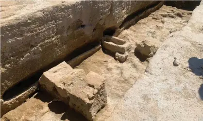  ?? ?? Subterrane­an limestone vaults have been discovered in Osuna, where the Phoenician­s who lived onthe Iberian peninsula 2,500 years ago laid their dead. Photograph: Andalucía regional government