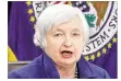  ?? CHIP SOMODEVILL­A / GETTY IMAGES ?? Federal Reserve Board Chair Janet Yellen