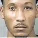  ?? PBSO ?? Former Cardinal Newman and Florida State star football player Travis Rudolph was arrested in Palm Beach County on charges of first-degree murder and attempted first-degree murder.