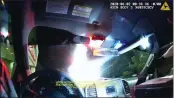  ?? COURTESY OF VALLEJO POLICE ?? Body camera footage released by Vallejo Police on July 8 captured the point-of-view of three detectives who arrived at the scene of the June 2 fatal shooting of Sean Monterrosa in an unmarked vehicle.