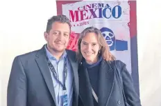  ??  ?? El director Julio Hernández Cordón y Daniela Michel, directora del FICM.