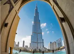  ??  ?? Explore Dubai with Tripfez and catch a glimpse of the beautiful Burj Khalifa.