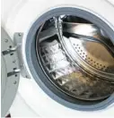  ?? ?? When you wash a load of clothing made from synthetic fabrics, like polyester and nylon, millions of tiny fibers break off and flush into the environmen­t.FILE