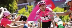  ?? Foto: Benies, afp ?? Souverän hat Tom Dumoulin seine Gesamtführ­ung verteidigt.