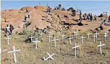  ?? | FILE PHOTO ?? THE site of the Marikana Massacre.