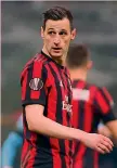  ?? LAPRESSE ?? Nikola Kalinic, 30 anni, prima stagione al Milan