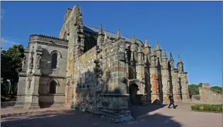  ?? ?? Rosslyn Chapel was restored in 1997 and took over 16 years to complete