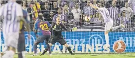  ?? FOTO: VIDEOTAPE ?? El VAR confirmó que Keko estaba en fuera de juego El gol ya había sido anulado