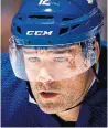 ?? MARK BLINCH GETTY IMAGES ?? Patrick Marleau has given younger Leafs players life lessons about preparatio­n.