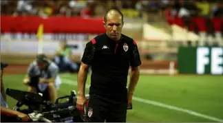  ?? (Photo Jean-François Ottonello) ?? Leonardo Jardim sur le banc de l’ASM, une image bientôt collector ?