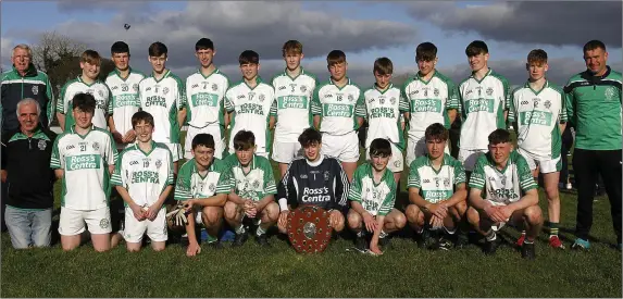  ?? Ballyduff North Kerry U16 Division 2 Champions after defeating Finuge in the final played in Coolard Photo by John Stack ??