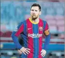  ?? FOTO: AP ?? Messi será el capitán en la final