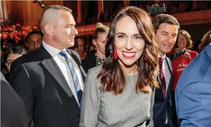  ??  ?? Jacinda Ardern, New Zealand’s most popular leader in living memory, goes to the polls in September. Photograph: David Rowland/EPA