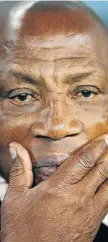  ??  ?? INNOCENT MAN? Shakes Mashaba