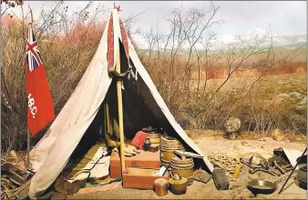  ?? JACKIE BURRELL — BAY AREA NEWS GROUP ?? The Spirit of the West exhibit at the High Desert Museum in Bend, Oregon, traces history from the region’s first American Indian villages through 19th-century westward migration.