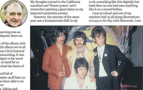  ?? PICTURES: PA ?? FAB FOUR: (From left to right) George, Ringo, John and Paul pictured in June 1967, the same month Sgt Pepper was released.