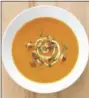  ?? CARL TREMBLAY/AMERICA’S TEST KITCHEN VIA THE ASSOCIATED PRESS ?? This undated photo provided by America’s Test Kitchen shows carrot ginger soup in Brookline, Mass.