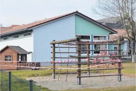  ?? FOTO: KLAWITTER ?? Für die Außenanlag­e und den Sanitärber­eich des Kindergart­ens St. Michael in Altshausen soll Geld in den Haushalt eingestell­t werden.