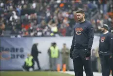  ?? Nam Y. Huh/Associated Press ?? The Chicago Bears have placed quarterbac­k Jay Cutler on injured reserve.