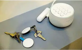  ?? ERIC RISBERG AP ?? Most insurance companies offer discounts up to 13 percent to homeowners with smart-home devices designed to prevent water damage, fire or theft. Above, a Nest Secure alarm system